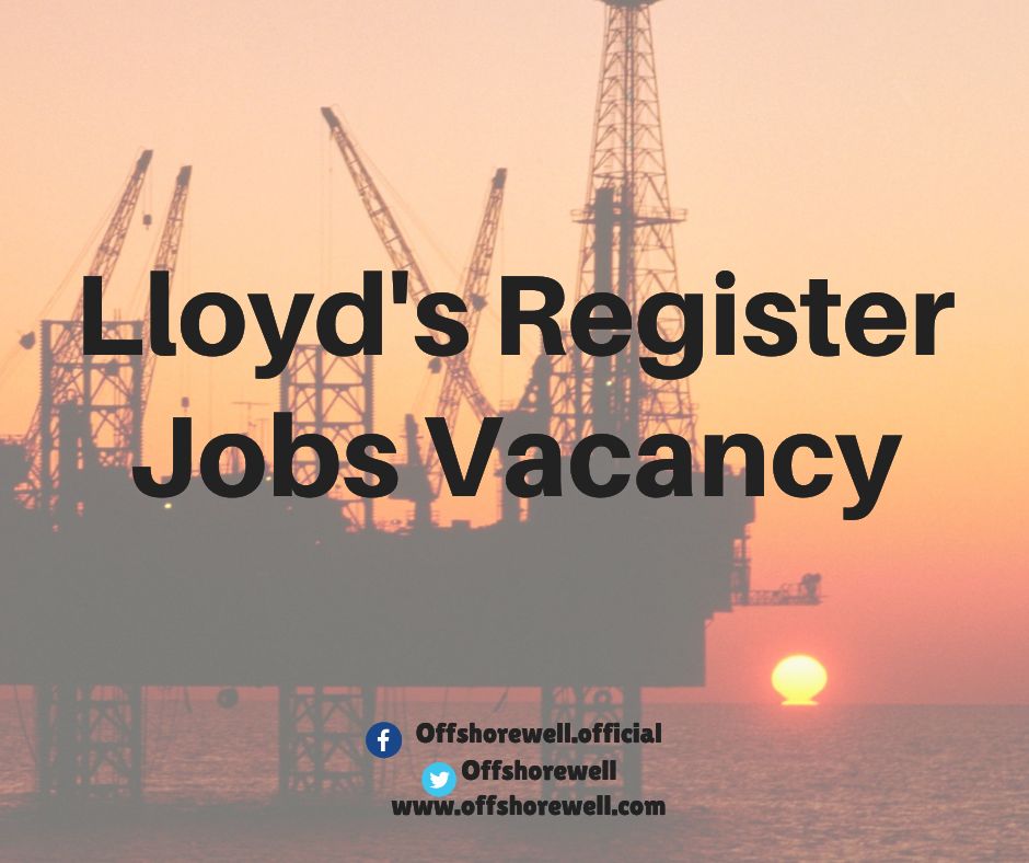 Lloyd's Register Oil & Gas Jobs Vacancy